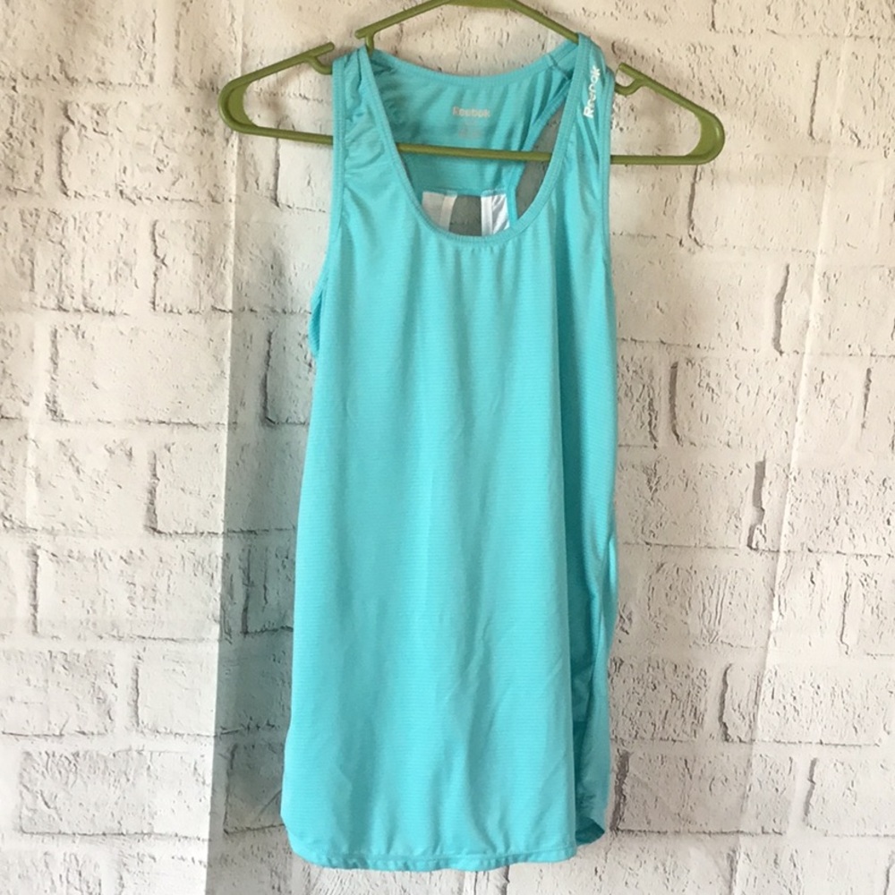 REEBOK BLUE ACTIVE WEAR TANK TOP SIZE SMALL